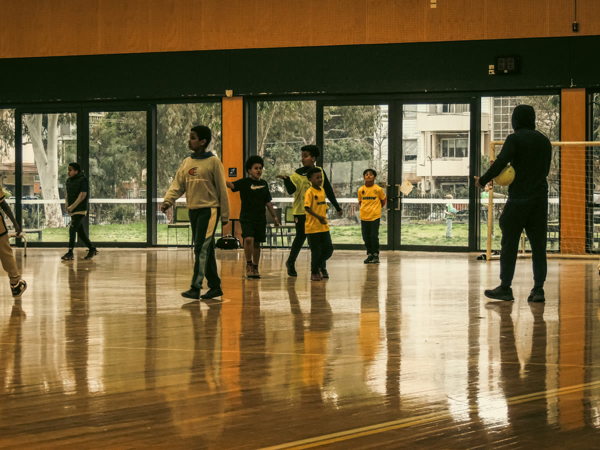 Yarra Futsal Ballers players during a session at the indoor court (18)